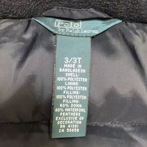 Ralph Lauren down 3T jacket